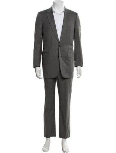 Pre-owned Dior Vintage 2008 Two-piece Suit Vest In Grey