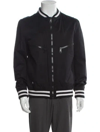 Pre-owned Dior Vintage 2009 Bomber Jacket In Blue