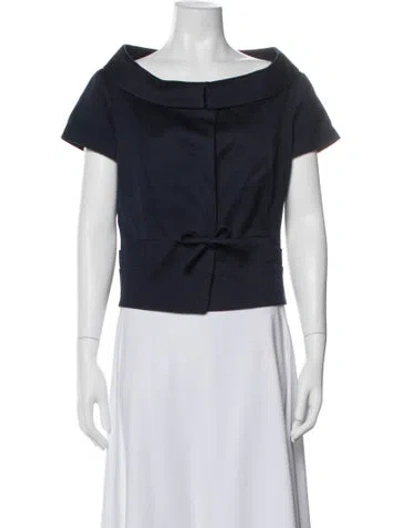 Pre-owned Dior Vintage 2009 Button-up Top In Blue