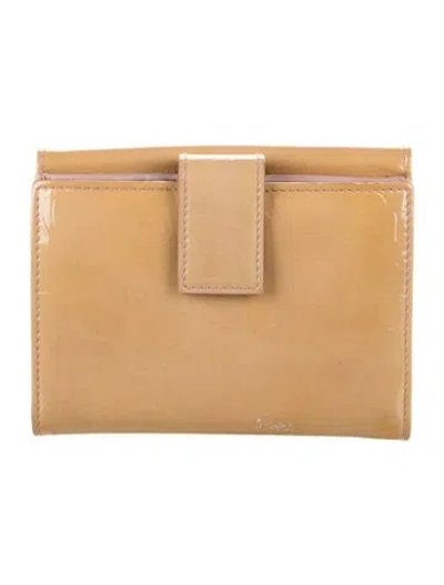 Pre-owned Dior Vintage 2009 Compact Wallet In Neutral