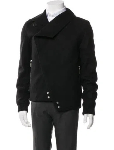 Pre-owned Dior Vintage 2009 Moto Jacket In Black