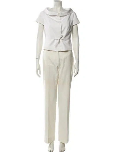 Pre-owned Dior Vintage 2009 Pant Set In Neutral