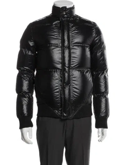 Pre-owned Dior Vintage 2009 Puffer Coat In Black