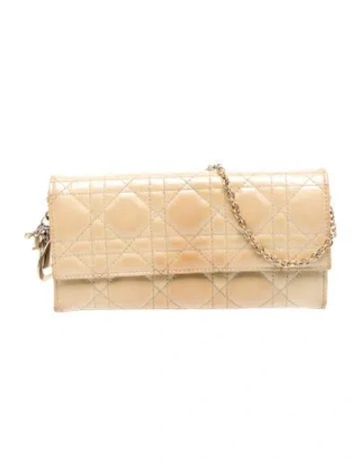Pre-owned Dior Vintage 2009 Wallet In Neutral