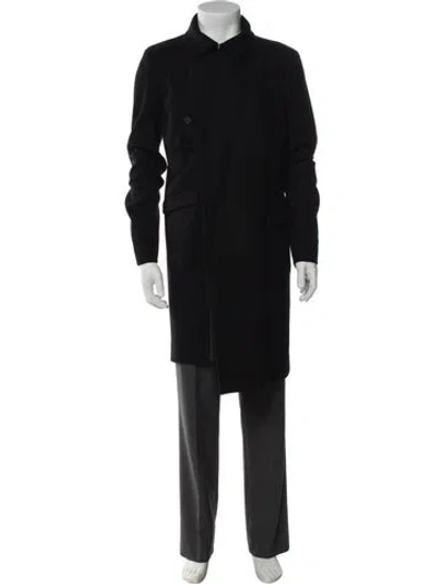 Pre-owned Dior Vintage 2010 Overcoat In Black