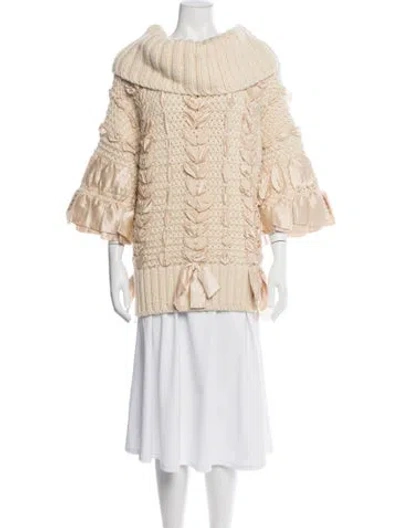 Pre-owned Dior Vintage 2010 Sweater In Neutrals