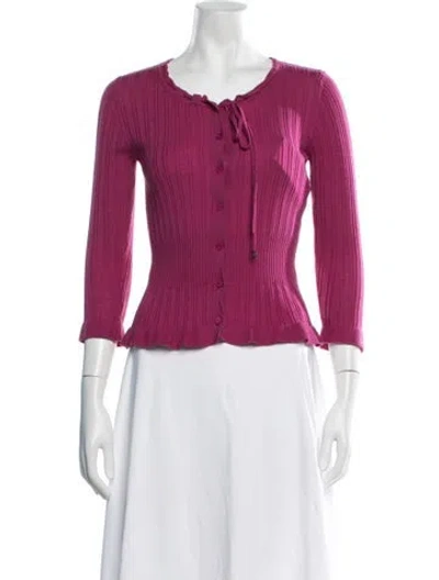 Pre-owned Dior Vintage 2010 Sweater In Purple