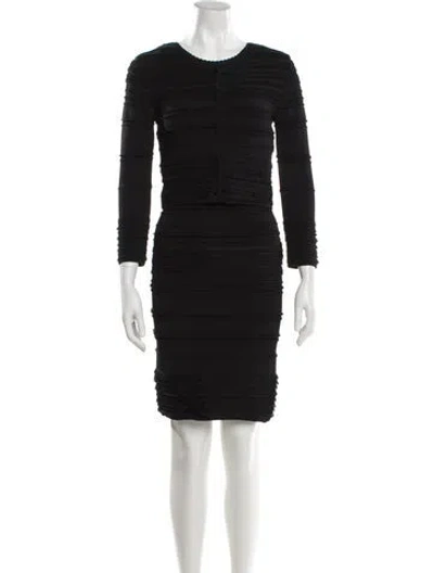 Pre-owned Dior Vintage 2011 Dress Set In Black