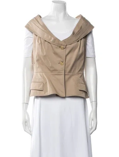 Pre-owned Dior Vintage 2011 Vest In Neutrals