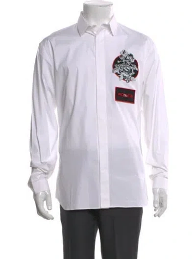 Pre-owned Dior Vintage 2014 Dress Shirt In White