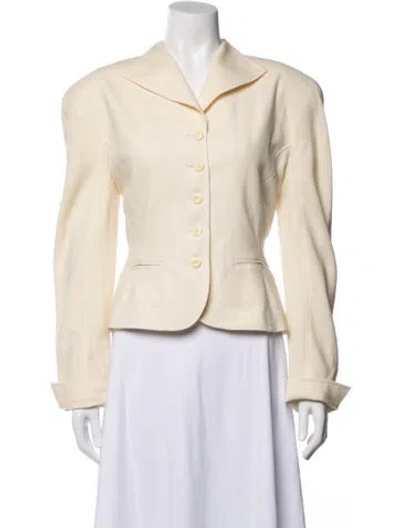 Pre-owned Dior Vintage Blazer In Neutral