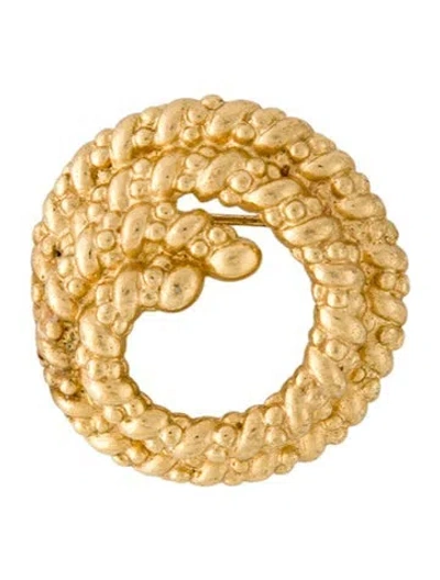 Pre-owned Dior Vintage Brooch Pin In Multi