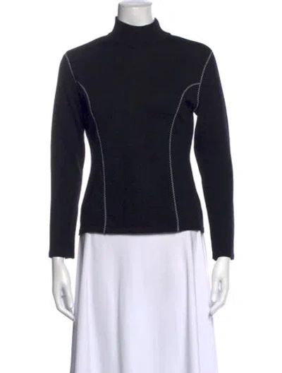Pre-owned Dior Vintage Cashmere Sweater In Black