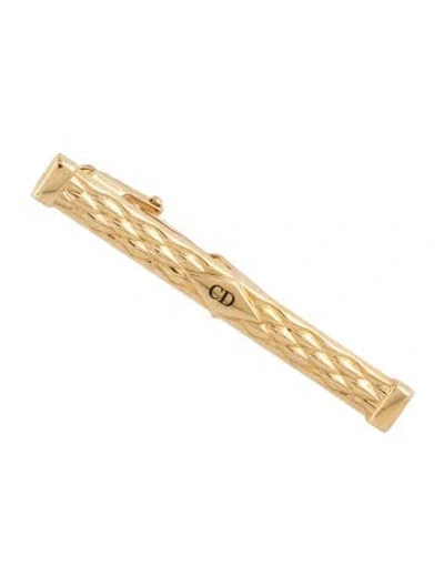 Pre-owned Dior Vintage Cd Logo Tie Clip In Multicolor