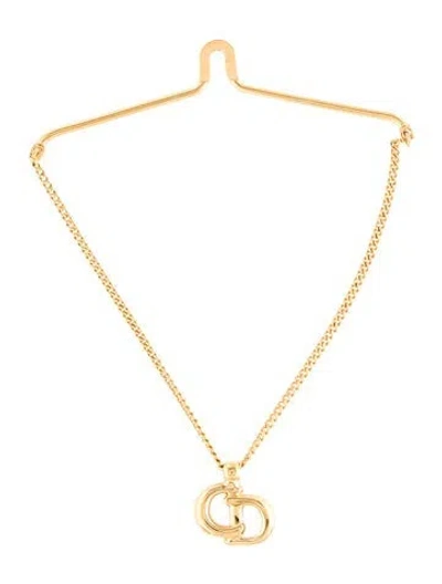 Pre-owned Dior Vintage Cd Tie Chain In Multi