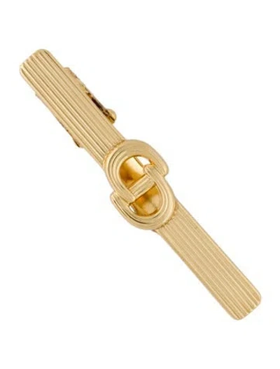 Pre-owned Dior Vintage Cd Tie Clip In Multicolor
