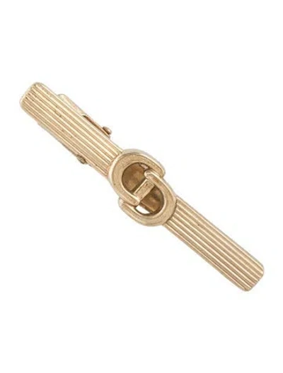 Pre-owned Dior Vintage Cd Tie Clip In Multicolor