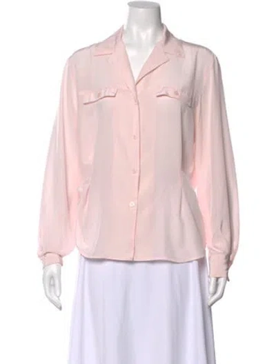 Pre-owned Dior Vintage Chemises Blouse In Pink