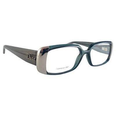 Pre-owned Dior Vintage Christian  Cd 3178 1980's Eyeglasses Office Siren Rx Made In Italy In Gray