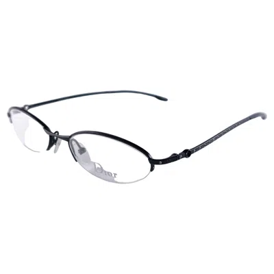 Pre-owned Dior Vintage Christian  Cd 3628 Oval Half Frame 2000's Eyeglasses Rx Italy Y2k In Gray