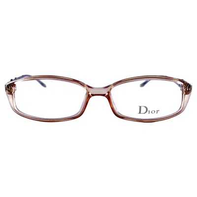 Pre-owned Dior Vintage Christian  Cd Frame 2000's Eyeglasses Rx Italy Y2k In Brown