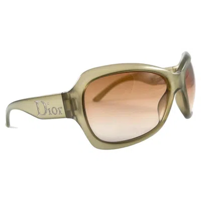 Pre-owned Dior Vintage Christian  " Paris " Translucent Green Sunglasses 2000's Italy