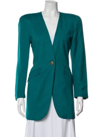 Pre-owned Dior Vintage Christian  The Suit Blazer In Green