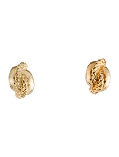 Pre-owned Dior Vintage Clip-on Earrings In Multi