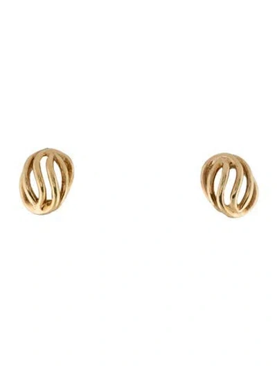 Pre-owned Dior Vintage Clip-on Earrings In Multi