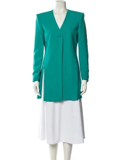 Pre-owned Dior Vintage Coat In Green
