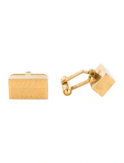 Pre-owned Dior Vintage Cufflinks In Multi