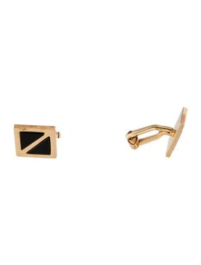 Pre-owned Dior Vintage Cufflinks In Multi