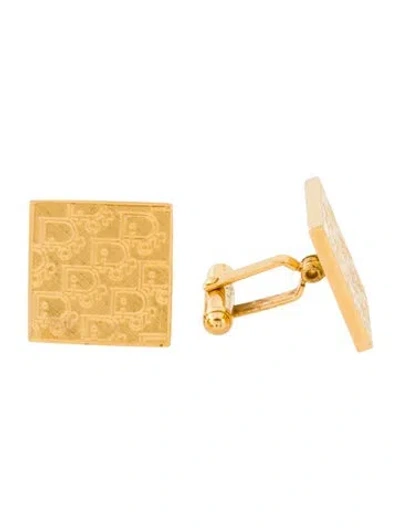 Pre-owned Dior Vintage Cufflinks In Multi