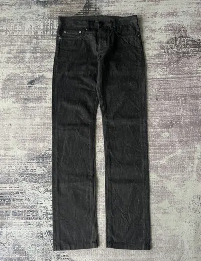 Pre-owned Dior Vintage  Homme By Hedi Slimane Jeans In Black