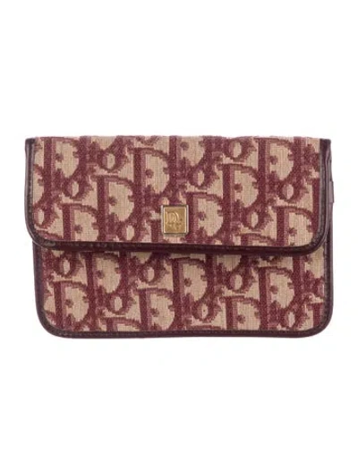 Pre-owned Dior Vintage Issimo Pattern Pouch