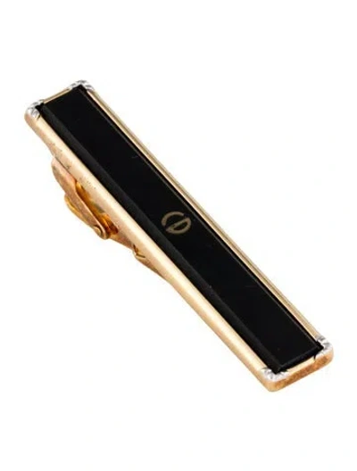Pre-owned Dior Vintage Enamel Cd Tie Clip In Multi