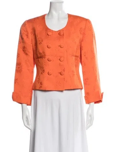 Pre-owned Dior Vintage Evening Jacket In Orange