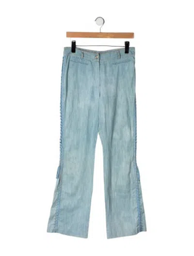Pre-owned Dior Vintage Flared Jeans In Blue