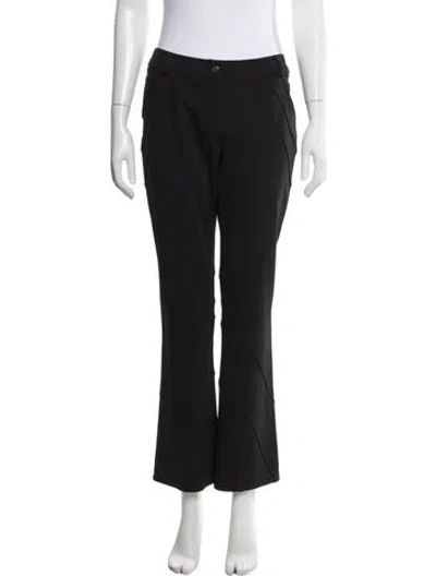 Pre-owned Dior Vintage Flared Pants In Black