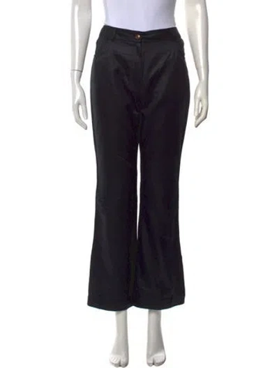 Pre-owned Dior Vintage Flared Pants In Black