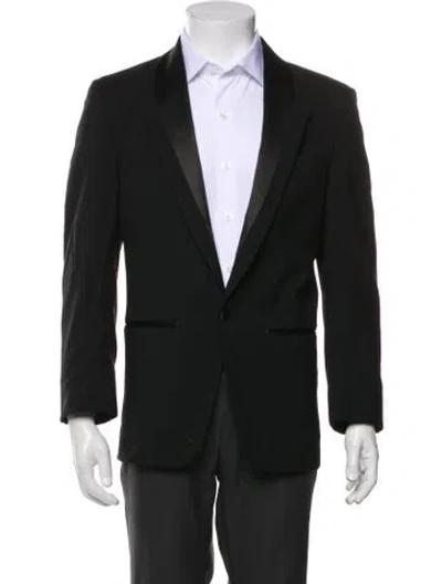 Pre-owned Dior Vintage Grand Luxe Peacoat In Black