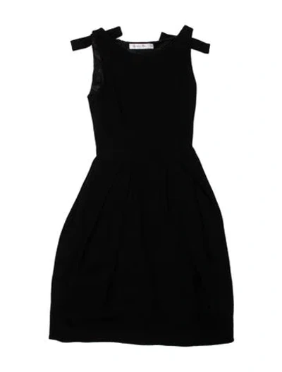 Pre-owned Dior Vintage Knee-length Dress In Black
