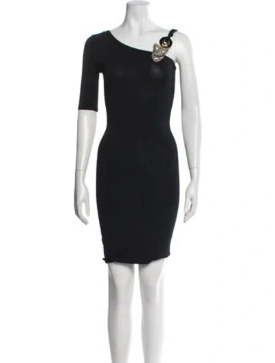 Pre-owned Dior Vintage Knee-length Dress In Black