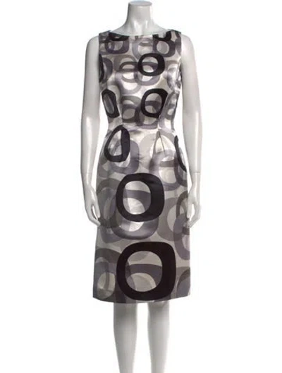 Pre-owned Dior Vintage Knee-length Dress In Blue