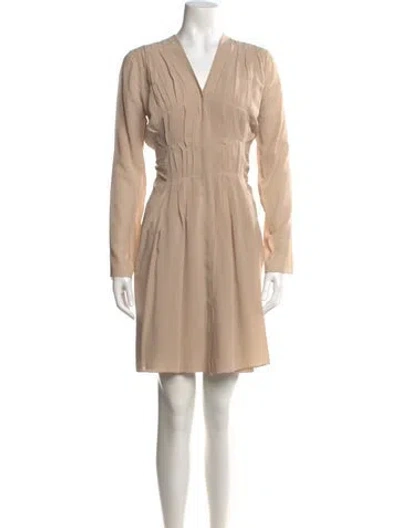 Pre-owned Dior Vintage Knee-length Dress In Neutral