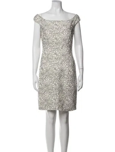 Pre-owned Dior Vintage Knee-length Dress In Neutrals