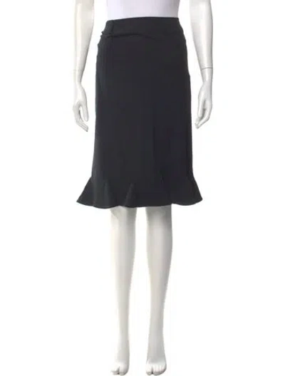 Pre-owned Dior Vintage Knee-length Skirt In Black