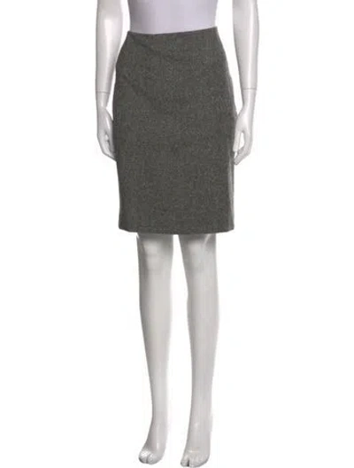 Pre-owned Dior Vintage Knee-length Skirt In Black