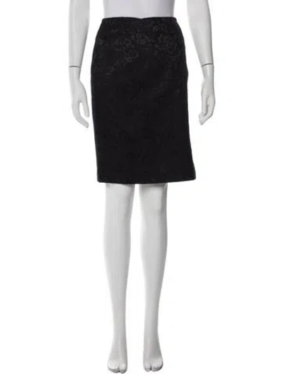 Pre-owned Dior Vintage Knee-length Skirt In Black