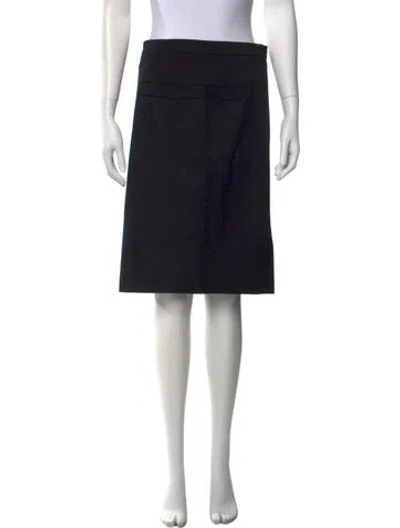 Pre-owned Dior Vintage Knee-length Skirt In Black